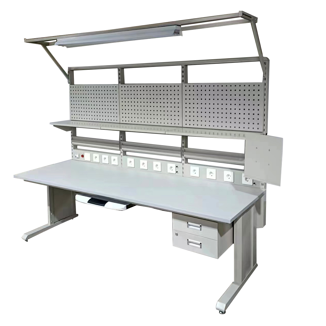 Electronics Repair Workbench - Banc de travail ESD réglable en