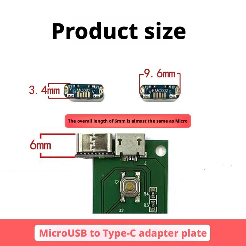 Pcb Holder Clamp - Carte adaptateur M85k MicroUSB vers type-c,