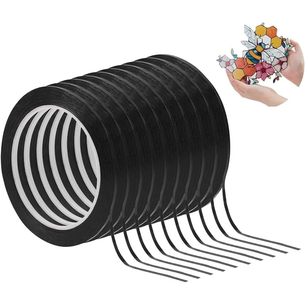 Electronics Repair Tape - 6/10 rouleaux de ruban adhésif noir