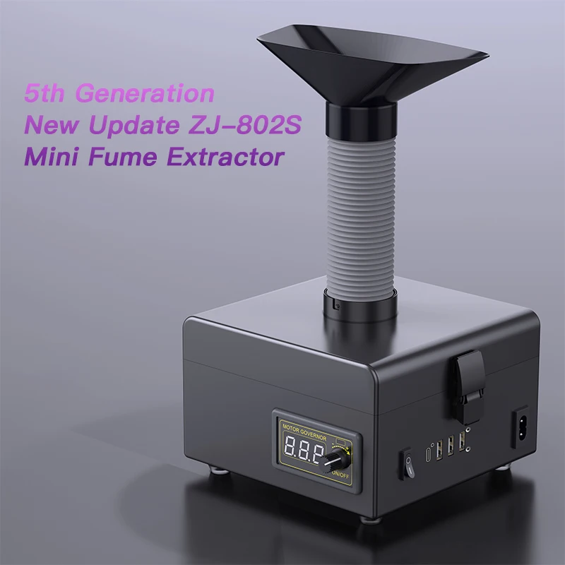 Electronics Repair Manual - ZJ-802S nouvel extracteur de fumée bureau