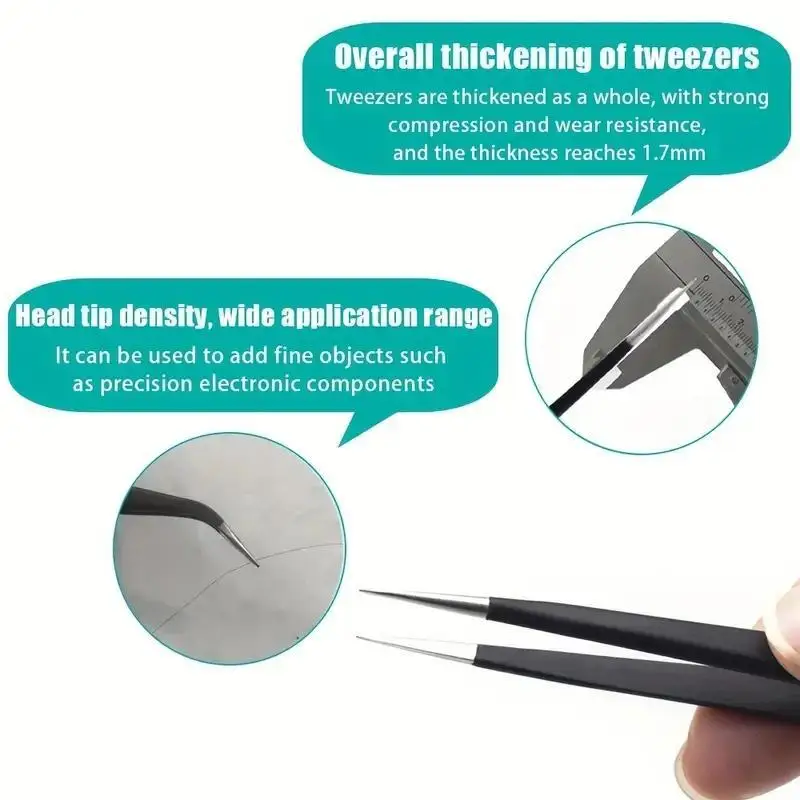 Jeu de pincettes longues de pr - Electronics Repair Tools avis et prix