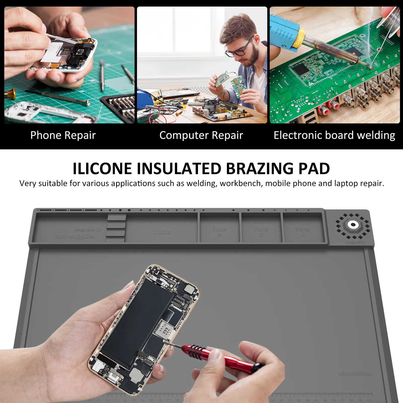 Tapis de Station de soudage, t - Electronics Repair Mat avis et prix