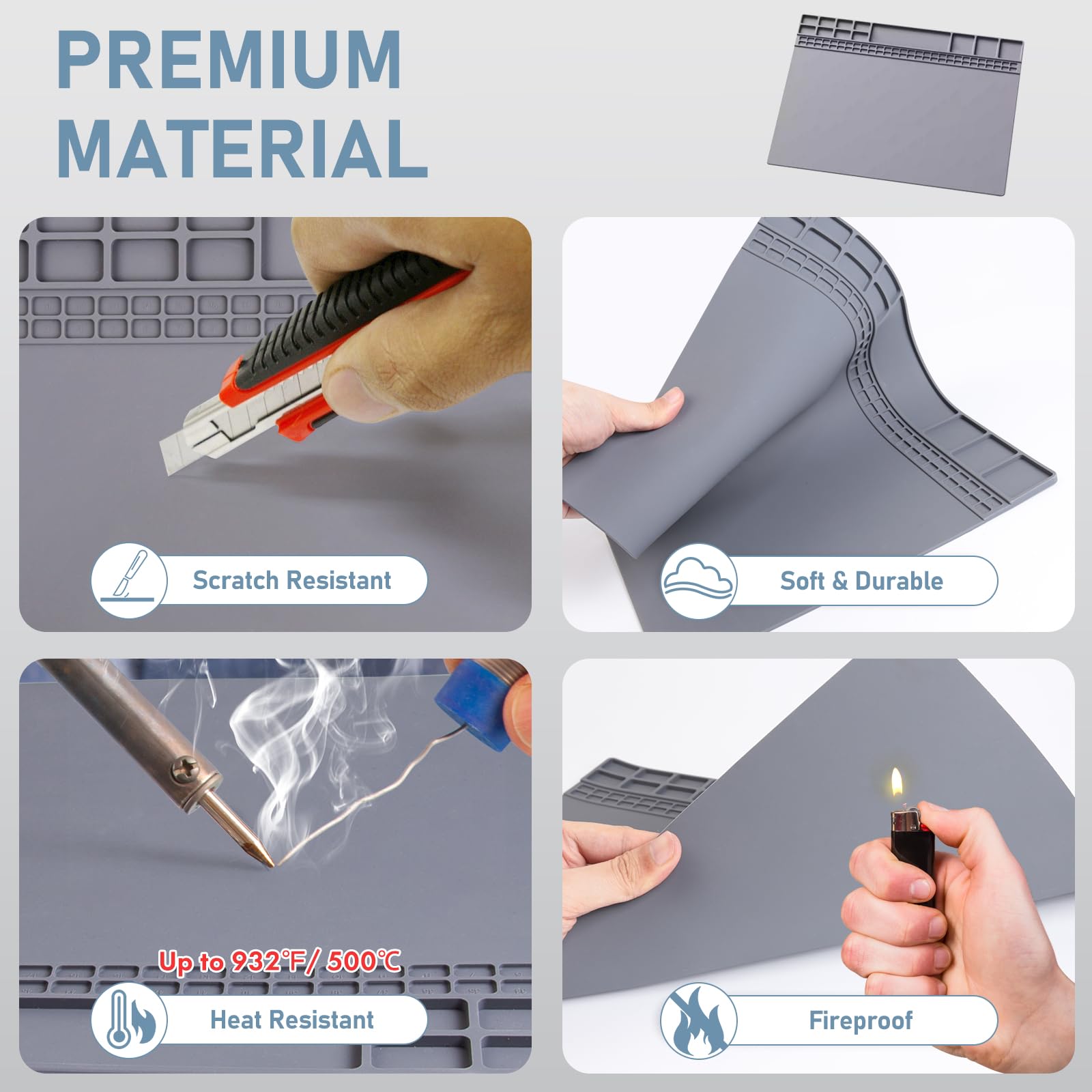 Tampon à souder magnétique en  - Electronics Repair Mat avis et prix