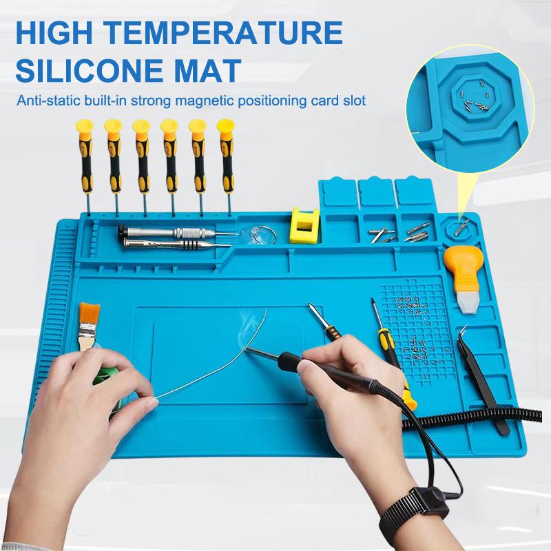 Tapis de soudage en silicone a - Electronics Repair Workbench avis et prix