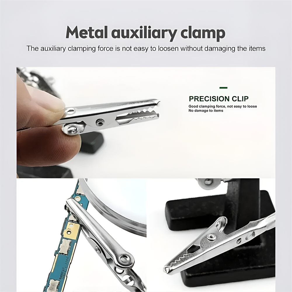 Loupe à Clip auxiliaire de sou - Pcb Holder Clamp avis et prix