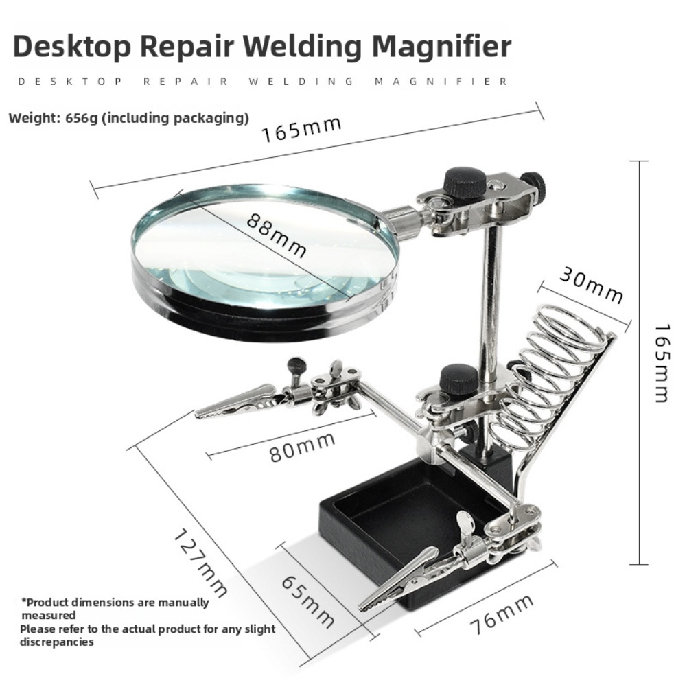 Loupe 3X avec Support de trois - Electronics Repair Workbench avis et prix