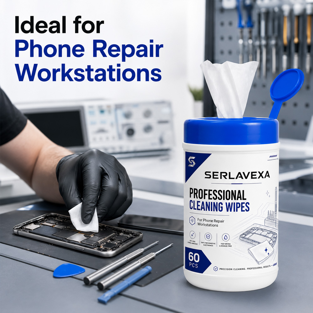 60 lingettes nettoyantes pour  - Electronics Repair Workbench avis et prix